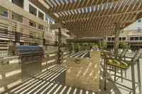 Community BBQ Grills | Towers at Mercer Crossing | Apartments In Farmers Branch Texas