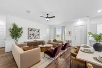 Luxe of Denton | D1 Living Area
