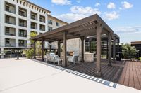 Outdoor Fireplace, Seating Area