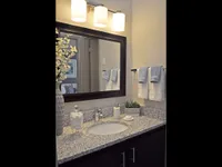 Bathroom + Granite Counters