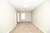 Bright bedroom area