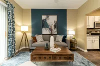 Spacious living room