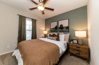 Cozy bedroom with carpet Apartments in Piedmont