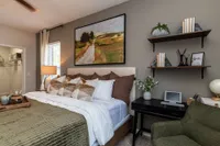 Bedroom decor Apartments in Piedmont