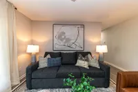 Spacious living room Apartments in Piedmont