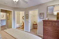 View of Closet and Bathroom from Bedroom