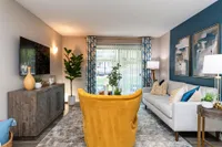 Spacious living room
