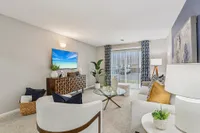 Spacious living room