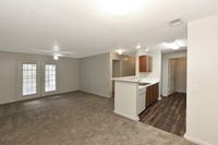 Spacious living room carpet