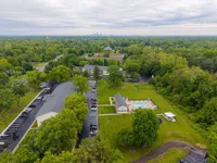 Aerial view of the community