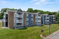 Building exterior and landscaping