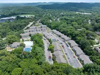 Aerial view of the community