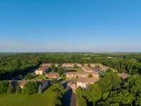 Aerial view of the community