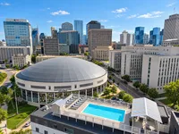 Nashville Skyline and Rooftop Pool