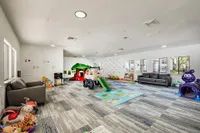 Expansive community playroom