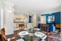 Space for Dining while still open to the living room and kitchen