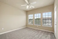 Large Bedroom with grand window for national lighting