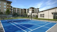 Outdoor Pickleball Court