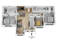 3 Bedroom/2 Bathroom