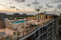 Rooftop pool