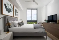 Apartment bedroom