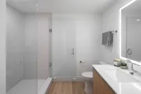Apartment bathroom