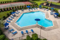 Top View of Resort Style Pool