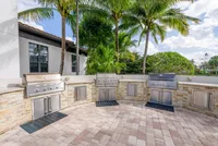 Outdoor Grilling Station