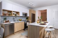 Modern apartment kitchen