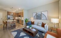 Model Apartment Living Area
