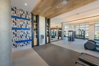 Modern Fitness Center and Yoga Studio