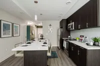 Model apartment kitchen