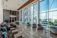 Two-story sky bridge