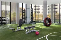 Turf Lined Functional Training Zone