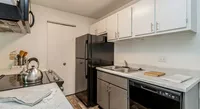 Kitchen with Black Appliances Kitchen with Black Appliances