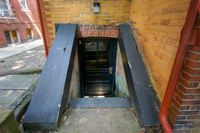 Laundry facility entrance of the Malabar
