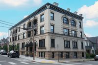 Lionhead building on the corner of Howe Street and Maryland Avenue