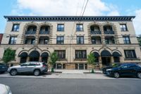 Lionhead building on the corner of Howe Street and Maryland Avenue
