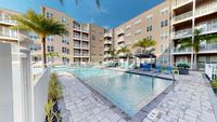 Enjoy the sun by our resort inspired pool