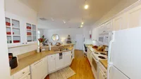 Cook, clean, and relax with a fully equipped kitchen and a full-sized washer and dryer—everything you need, right at home.