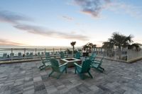 Relax by the oceanfront firepit