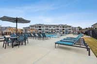 The Shoals - Pool with Sun Shelf The Shoals Greenville SC Apartments | pool