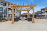 The Shoals - Pool-side Seating The Shoals Greenville SC Apartments | pool