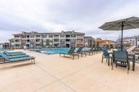 The Shoals - Pool with Sun Shelf The Shoals Greenville SC Apartments | pool