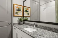 Bathroom | The Ellison | Kennesaw, GA Apartments
