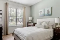 Experience serene living in this beautifully designed bedroom oasis.