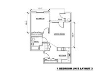 1 Bed 645 sq ft - new in 2024