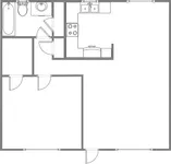 1BD1BA Floorplan