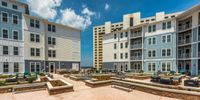 Exterior View of Apartments and Grounds | Opus Select Virginia Beach