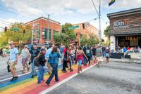 Rainbow Cross Walk